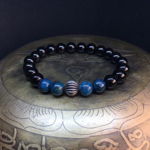 Bracelet-apatite-onyx