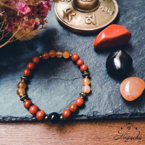 bracelet-confiance-estime-de-soi-jaspe-rouge-cornaline